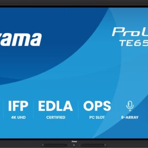 65" iiyama TE6515A-B1AG: IPS, 4K, EDLÁ, NFC