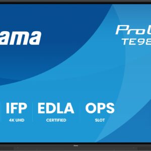 98" iiyama TE9813A-B1AG: IPS, 4K, 40P, EDLÁ