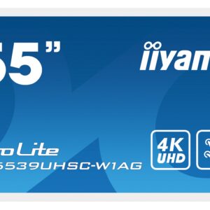 55" iiyama TF5539UHSC-W1AG: IPS, 4K, 500cd/m2, 24/7