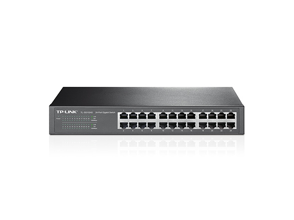 TP-Link TL-SG1024D 24xGb stolný/rackový fanless switch