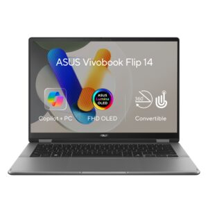 ASUS Vivobook Flip 14/TP3407SA-OLED041X/Ultra 7 Procesor 258V/14"/WUXGA/T/32GB/1TB/Arc/W11P/Gray/2R