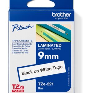 TZE-221, biela/čierna, 9mm