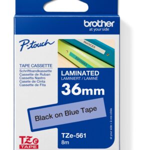 TZE-561, modrá / čierna, 36mm
