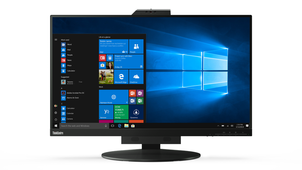 Lenovo ThinkCentre/Tiny-In-One 27/27"/IPS/QHD/60Hz/6ms/Black/3R