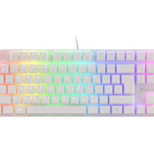 Genesis herná mechanická klávesnicaTHOR 303/RGB/Outemu Brown/Drôtová USB/US layout/Biela