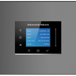 Grandstream UCM6300 Audio VoIP PBX, 250 užív., 50 súb. hov., audiokonf. 50úč., 0xFXO, 0xFXS port