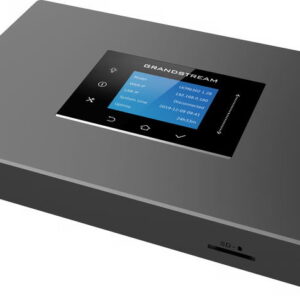 Grandstream UCM6301 VoIP PBX, 500 užív., 75 súb. hov., videokonf. 12úč., 1xFXO, 1xFXS port