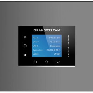 Grandstream UCM6302 VoIP PBX, 1000 uživ., 150 súb. hov., videokonf. 20úč., 2xFXO, 2xFXS porty