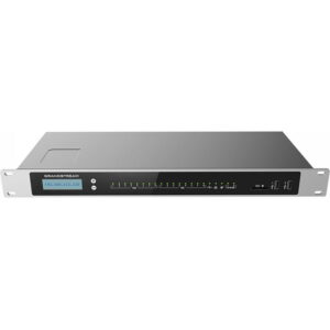 Grandstream UCM6308 Audio VoIP PBX, 1500 uživ., 200 súb. hov., audiokonf. 150úč., 8xFXO, 8xFXS port