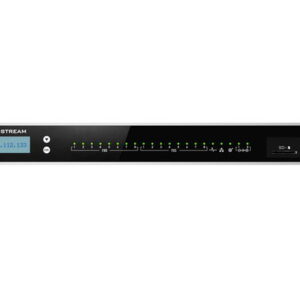 Grandstream UCM6308 VoIP PBX, 3000 užív., 450 sú. hov., videokonf. 60úč., 8xFXO, 8xFXS port