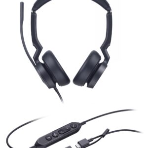 Yealink UH46 Dual Teams USB-C/A, náhlavná súprava