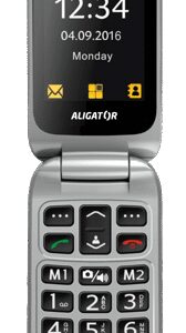 ALIGATOR V650 Senior čierno-strieborný+st.nab