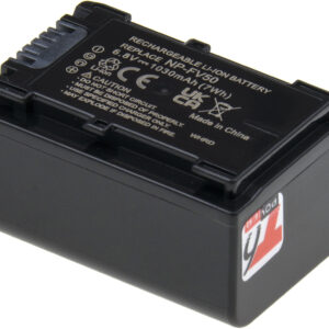 Batéria T6 Power Sony NP-FV50, NP-FV30, 1030mAh, 7Wh, sivá