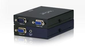 ATEN video extender + aud., 1920x1200/30m, max.150m