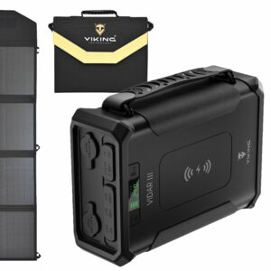 Set powerbanka Viking VIDAR III a solárny panel Viking L60
