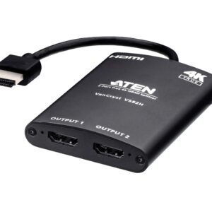 ATEN 2 port HDMI 2.0 splitter 1-2 True 4K @ 60Hz, HDR