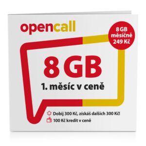 O2 Predplatená karta OpenCall
