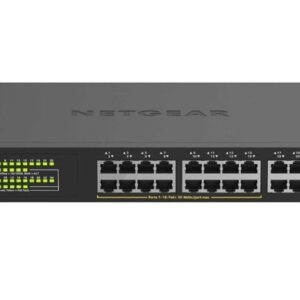 NETGEAR 24PT GIGE UNMNGED SWCH W/POE+
