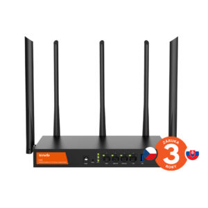Tenda W30E WiFi Hotspot AX3000 Gigabit Router, 1x GWAN, 2x GWAN/LAN, 1x GLAN, VPN, Captive portal