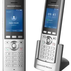 Grandstream WP820 WiFi IP tel., 2,4" bar. displ., 2SIP úč., video, BT, Micro USB, Handover