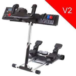 Wheel Stand Pro DELUXE V2, stojan na joystick a pedále Saitek Pro Rudder, Pro Flight Yoke System