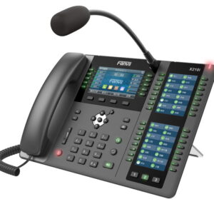 Fanvil X210i SIP pagingová konzola, 4.3" bar. disp.+2 prid. disp., 20 SIP, 106 DSS, ext. miker, 2xGbit