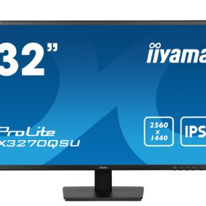 iiyama ProLite/X3270QSU-B1/31,5"/IPS/QHD/100Hz/3ms/Black/3R