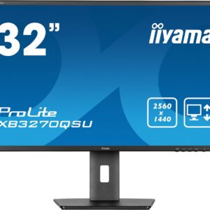 iiyama ProLite/XB3270QSU-B1/31,5"/IPS/QHD/100Hz/3ms/Black/3R