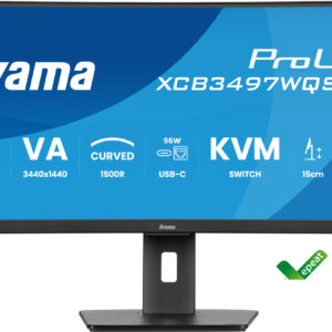 iiyama ProLite/XCB3497WQSNP-B1/34"/VA/wQHD/120Hz/0,4ms/Black/3R