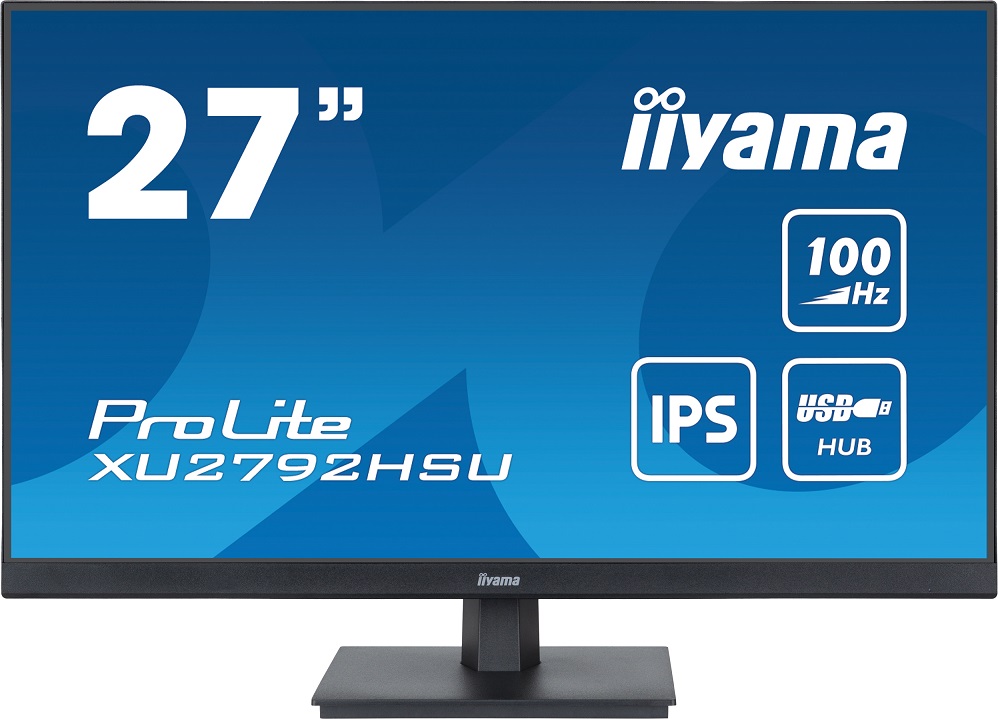 iiyama ProLite/XU2792HSU-B6/27"/IPS/FHD/100Hz/0,4ms/Black/3R