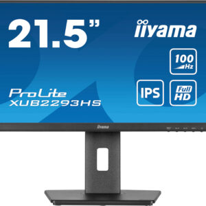 iiyama ProLite/XUB2293HS-B6/21,5"/IPS/FHD/100Hz/1ms/Black/3R