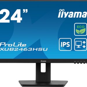 iiyama ProLite/XUB2463HSU-B1/23,8"/IPS/FHD/100Hz/3ms/Black/3R