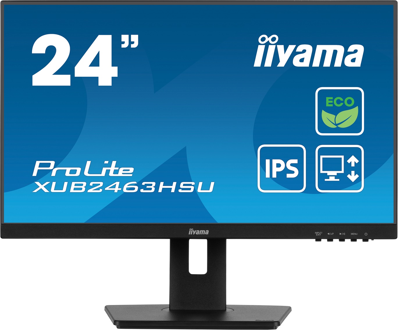 iiyama ProLite/XUB2463HSU-B1/23,8"/IPS/FHD/100Hz/3ms/Black/3R