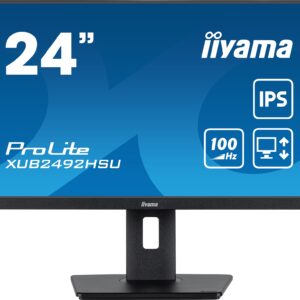iiyama ProLite/XUB2492HSU-B6/23,8"/IPS/FHD/100Hz/0,4ms/Black/3R