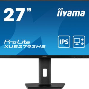 iiyama ProLite/XUB2793HS-B7/27"/IPS/FHD/100Hz/1ms/Black/3R