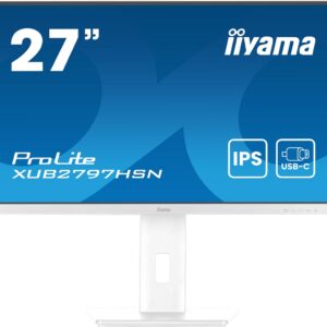 iiyama ProLite/XUB2797HSN-W2/27"/IPS/FHD/100Hz/1ms/White/3R