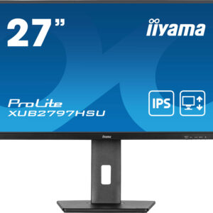iiyama ProLite/XUB2797HSU-B2/27"/IPS/FHD/100Hz/1ms/Black/3R