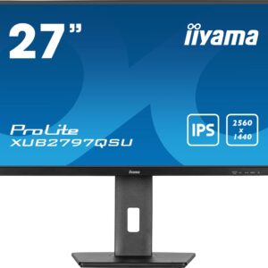 iiyama ProLite/XUB2797QSU-B2/27"/IPS/QHD/100Hz/1ms/Black/3R