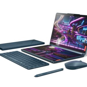 Lenovo Yoga Book 9/13IMU9/U7-155U/13,3"/2880x1800/T/32GB/1TB SSD/4C-iGPU/W11P/Tidal Teal/3R