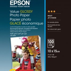 EPSON Value Glossy Photo Paper 10x15cm 100 sheet
