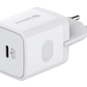 Sandberg USB-C AC Charger PD20W, biela