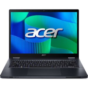 Acer TravelMate P4 Spin 14/TMP414RN-54-TCO-56VJ/U5-125U/14"/WUXGA/T/16GB/512GB SSD/4C-iGPU/W11P/Blue
