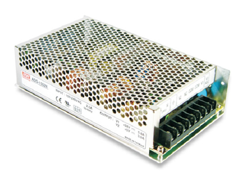 MEANWELL Priemyselný zdroj 24-29V (155W) UPS fun, AD-155B