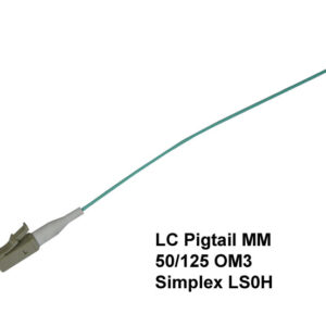 Pigtail Fiber Optic LC 50/125MM, 1m, 0,9mm OM3