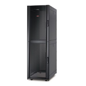 NetShelter SX Colocation 2 x 20U 600mm Widex1070mm Deep Encl w.Sides Black