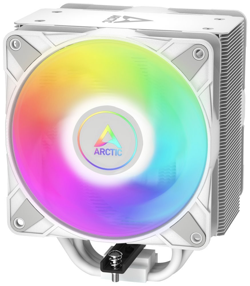 AKCIA!!! - ARCTIC Freezer 36 SI A-RGB (White) – White CPU Cooler for Intel and AMD