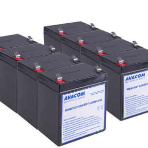 Batériový kit AVACOM AVA-RBC43-KIT náhrada pre renováciu RBC43 (8ks batérií)