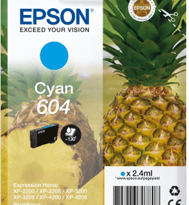 EPSON Singlepack Cyan 604 Ink