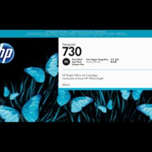 HP 730 300-ml Photo Black Ink Crtg 