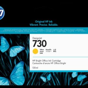 HP 730 130 ml Yellow Ink Cartridge 